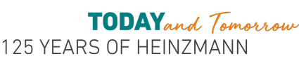 Slogan 125 Jahre HEINZMANN Slogan 125 years of HEINZMANN
